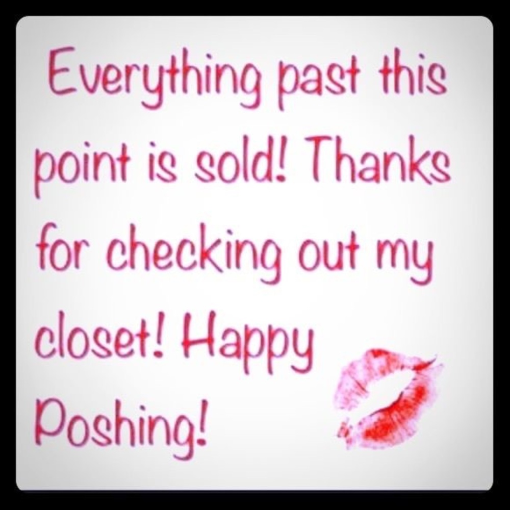 Beyond here is sold!